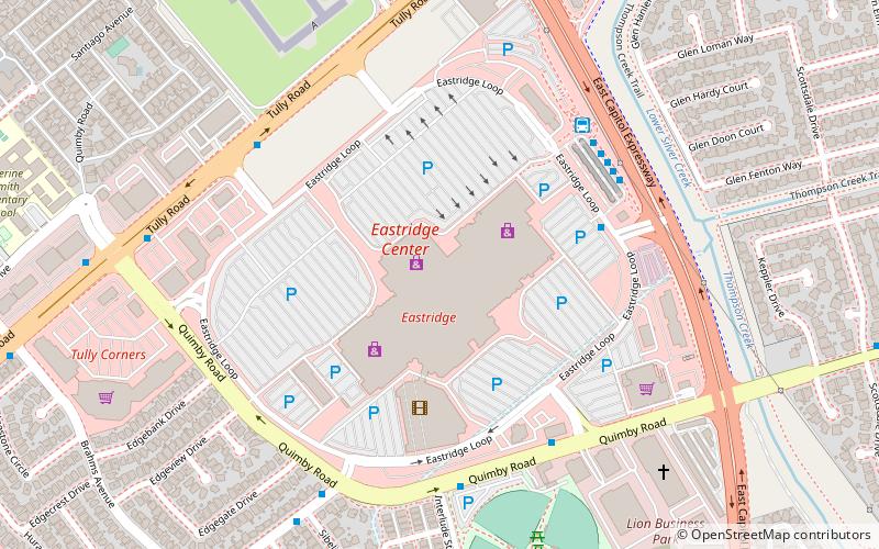 Eastridge location map