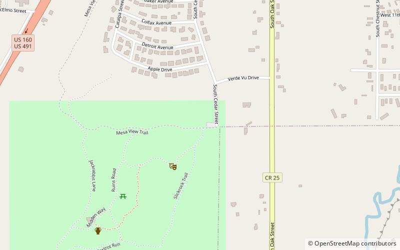 Hawkins Preserve location map