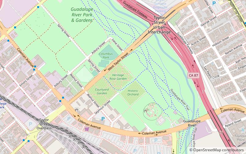 Heritage Rose Garden location map