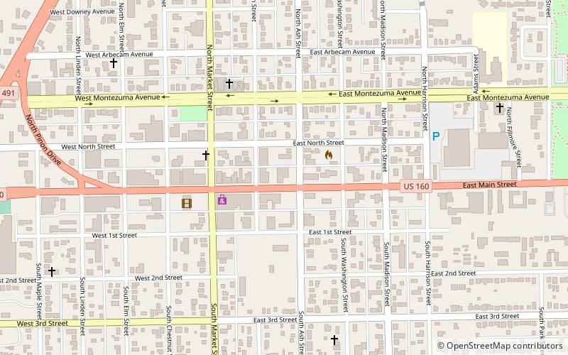 Cortez City Hall location map