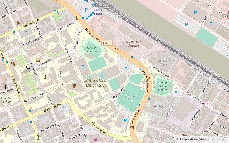 Leavey Center location map