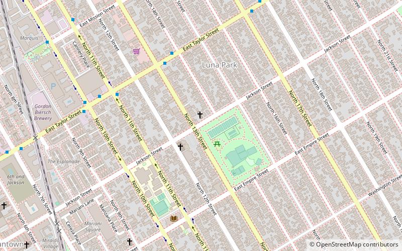 Backesto Park location map