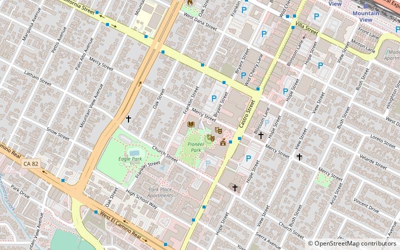 Mountain View Public Library location map