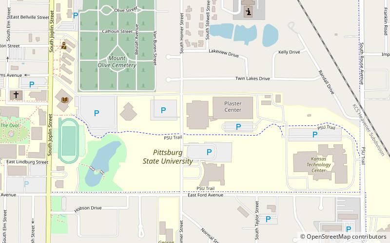 John Lance Arena location map