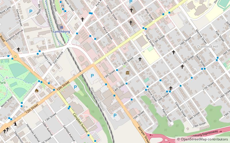 Anne Spencer House location map