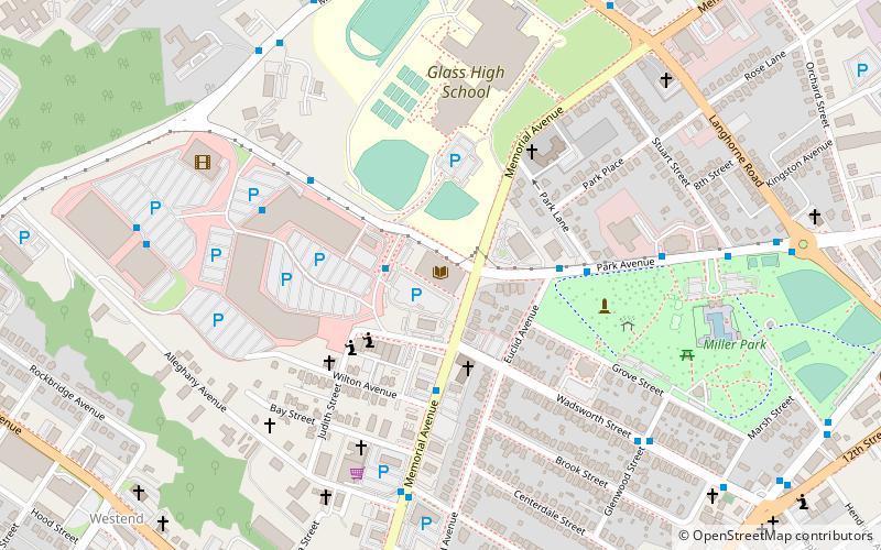 Lynchburg Public Library location map