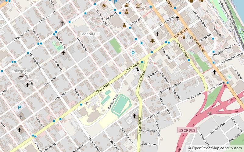Twelfth Street Industrial Historic District location map