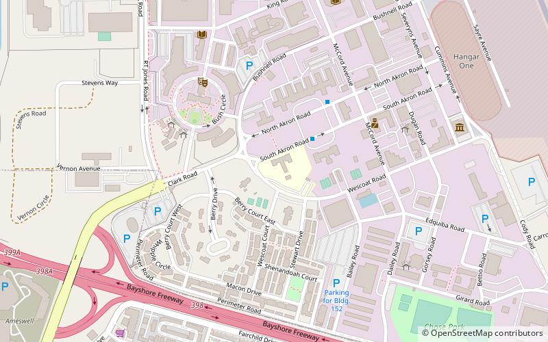 Carnegie Mellon Silicon Valley location map
