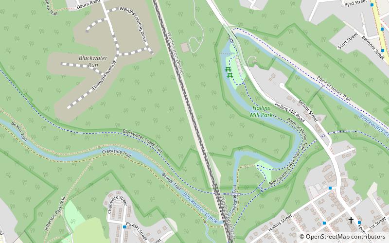 Jones Memorial Library location map