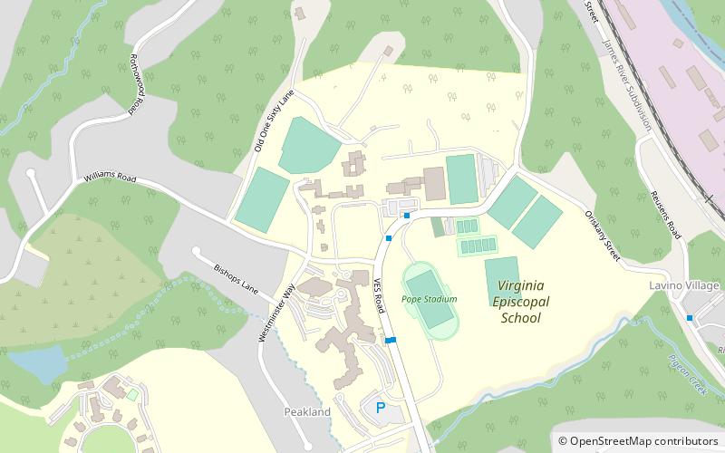 Virginia Episcopal School location map