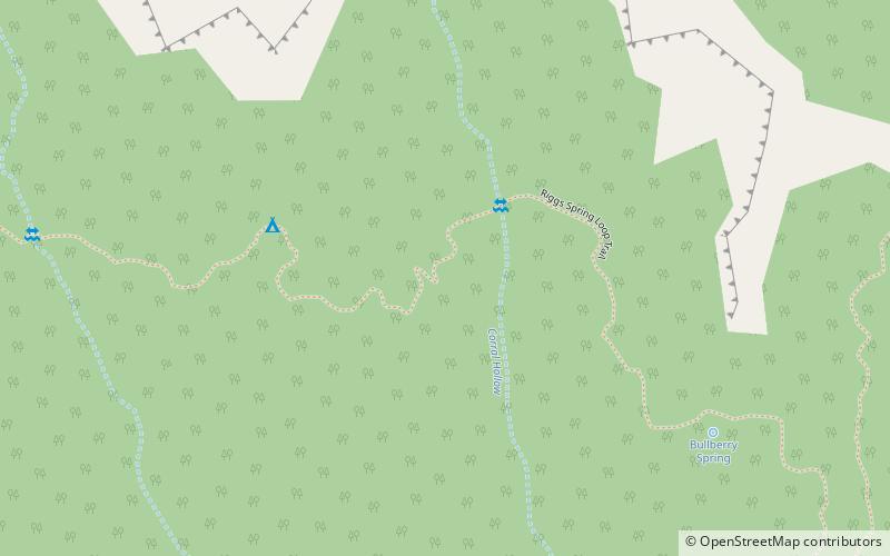 Riggs Spring Fire Trail location map