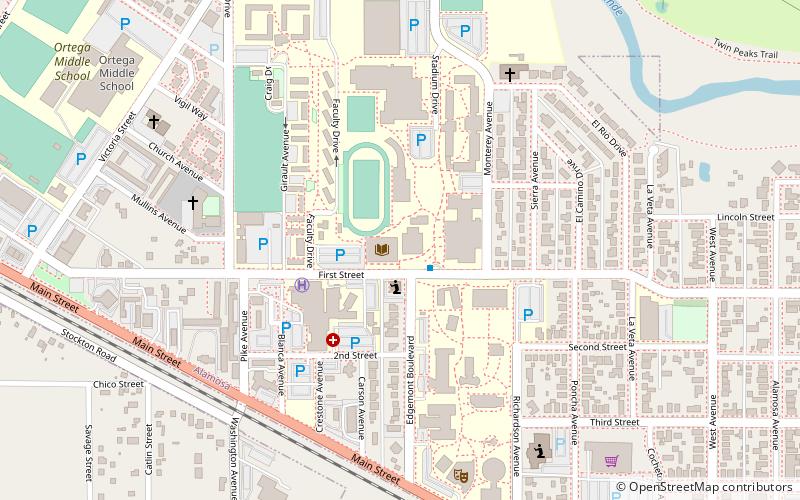 Nielsen Library - Adams State University location map