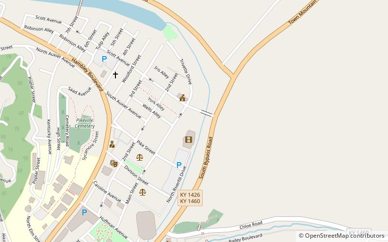 appalachian wireless arena pikeville location map