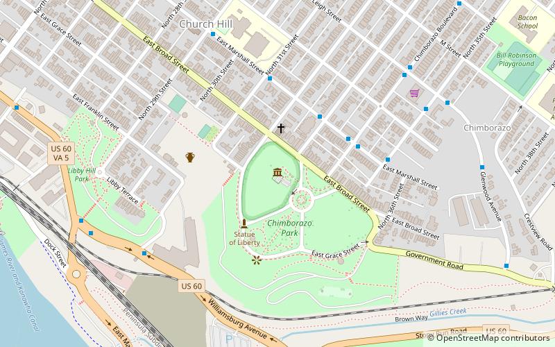 Chimborazo Hospital location map