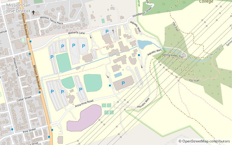 ohlone college fremont location map