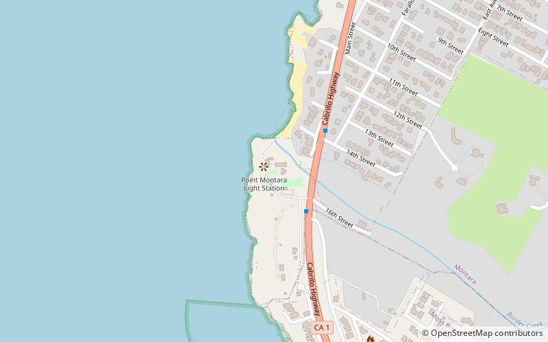 Point Montara Light location map