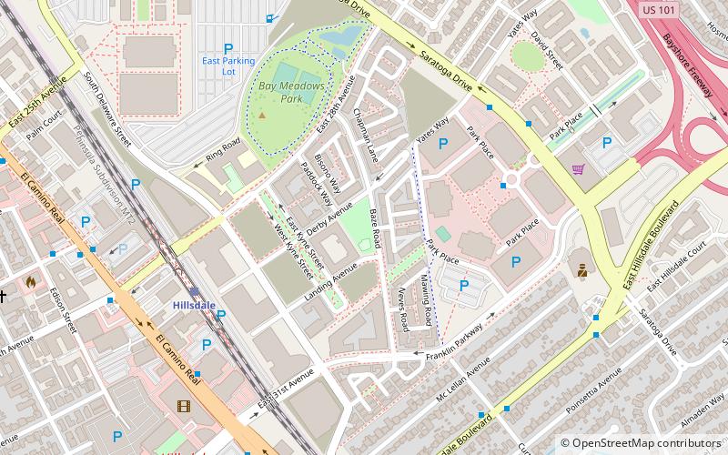 paddock park san mateo location map