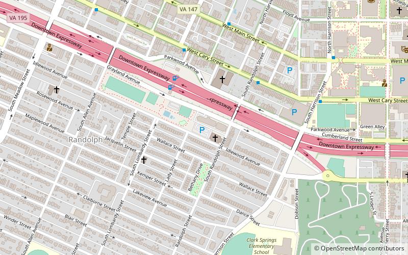 Randolph School location map