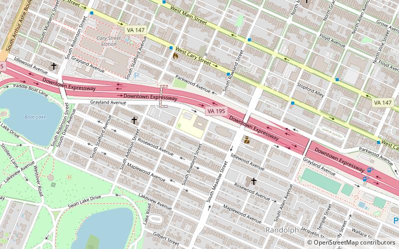 John B. Cary School location map