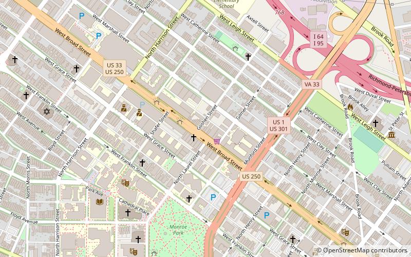 institute for contemporary art richmond location map