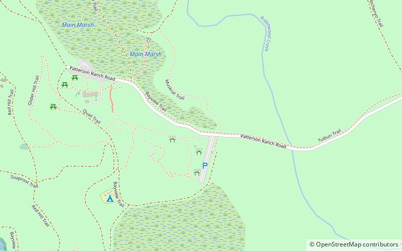 Coyote Hills Regional Park location map