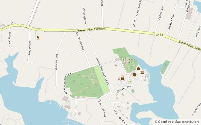 F.D. Crockett location map