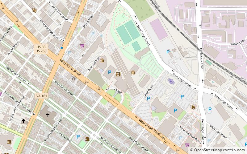 Science Museum of Virginia location map