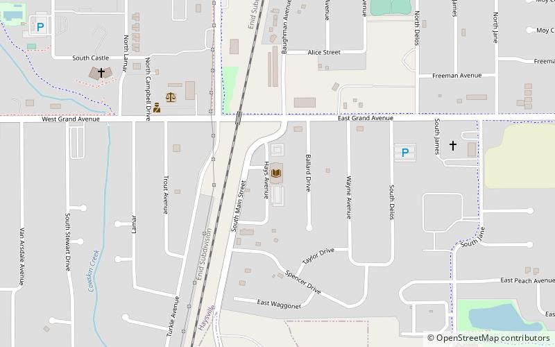 Haysville Community Library location map