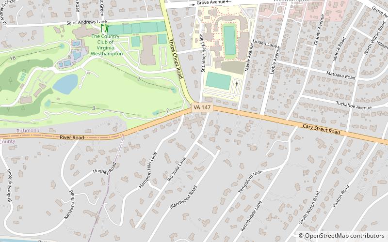 Tuckahoe Apartments location map