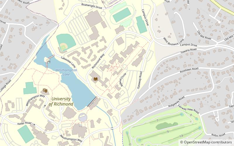 Ryland Hall location map