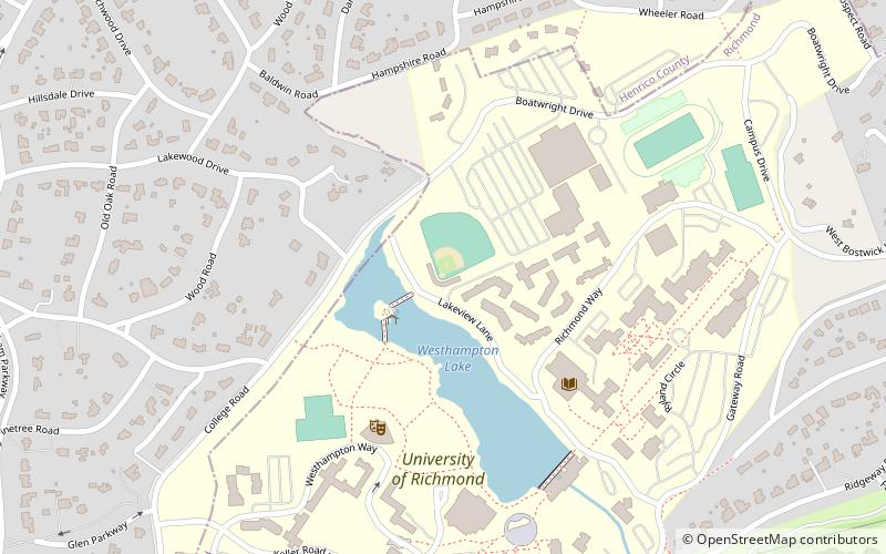 Malcolm U. Pitt Field location map