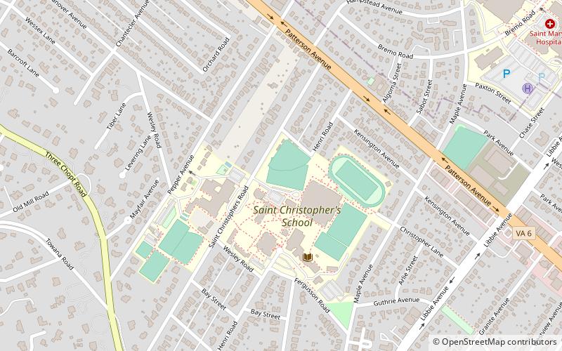 St. Christopher's School location map