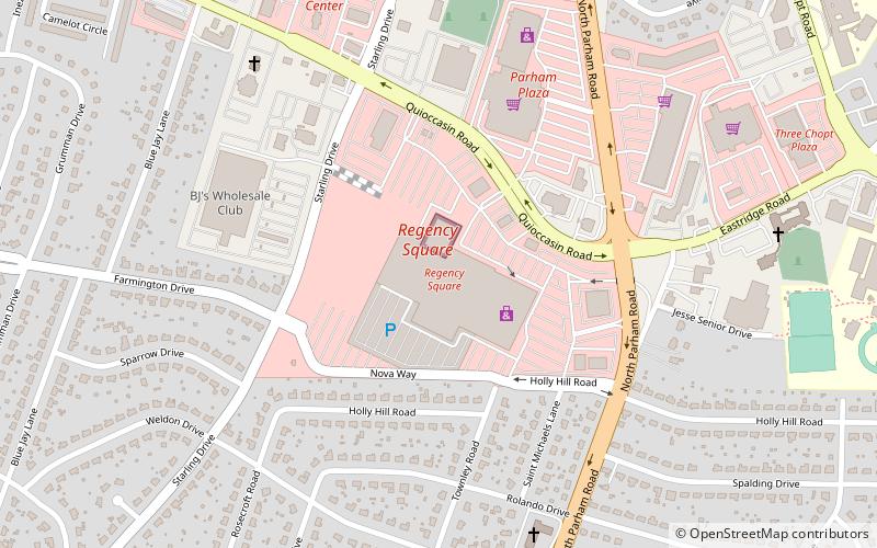 Regency Mall location map