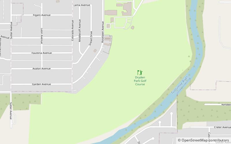 Dryden Park Golf Course location map