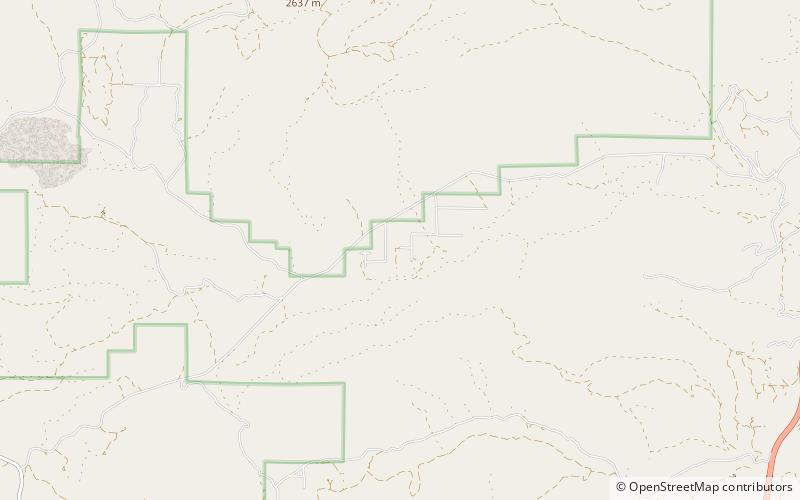 Mammoth Valley location map