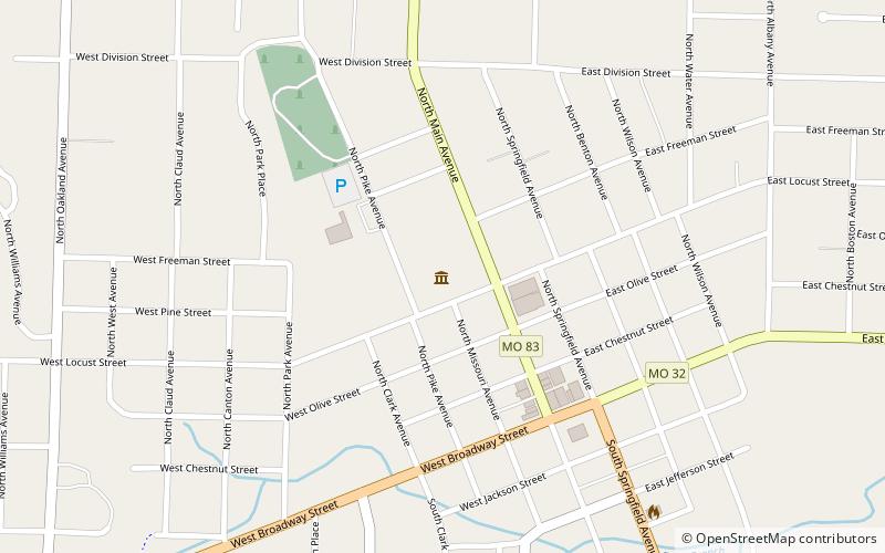 north ward school bolivar location map