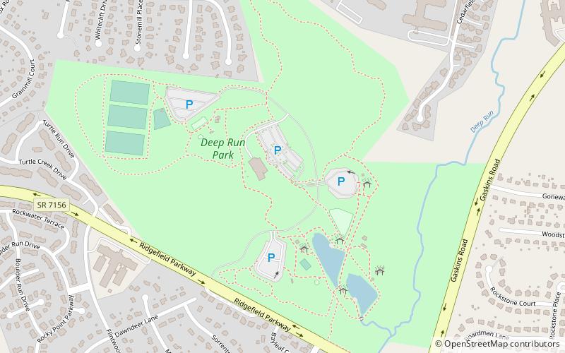 Deep Run Park location map