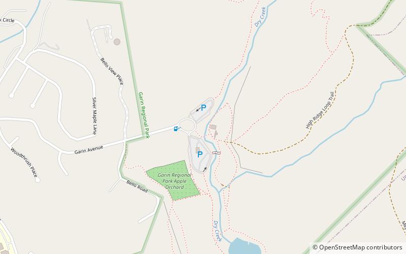 Garin Regional Park location map