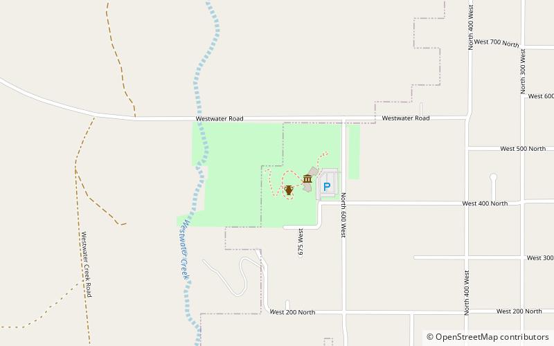 Edge of the Cedars State Park Museum location map