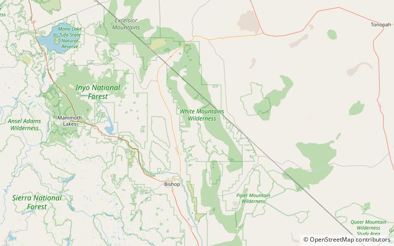 White Mountain location map