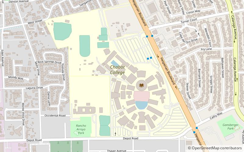Chabot College location map