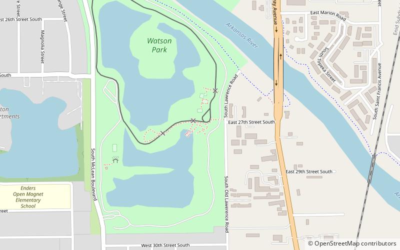 OJ Watson Park location map