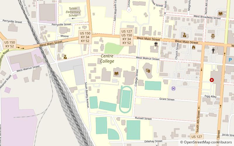 Grace Doherty Library location map