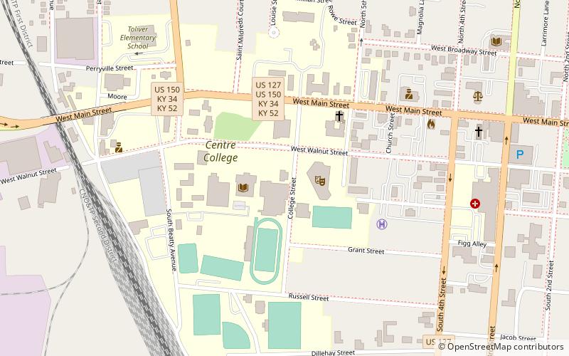 Carnegie Library location map