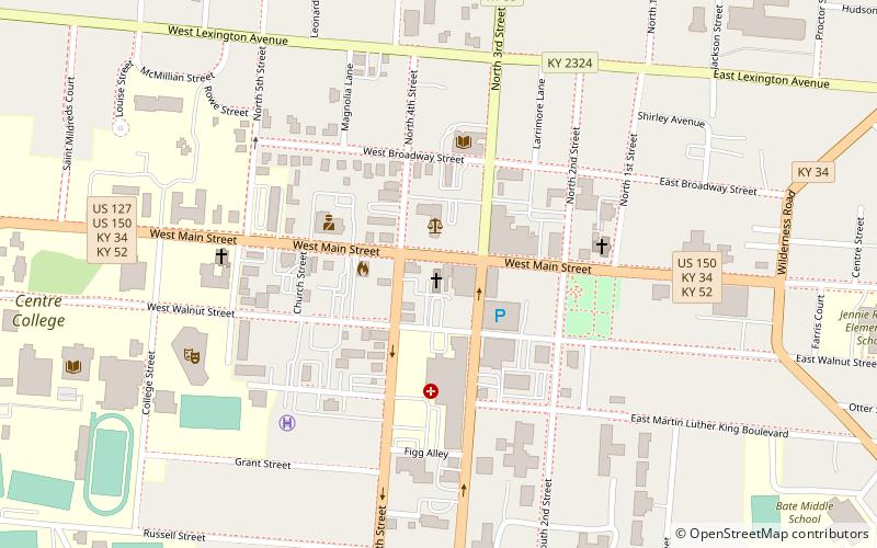 Trinity Episcopal Church location map