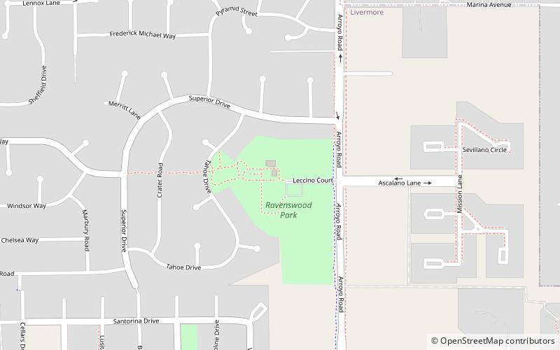 Ravenswood location map