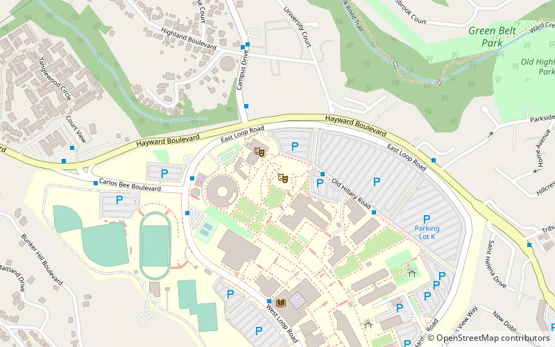 Pioneer Amphitheatre location map