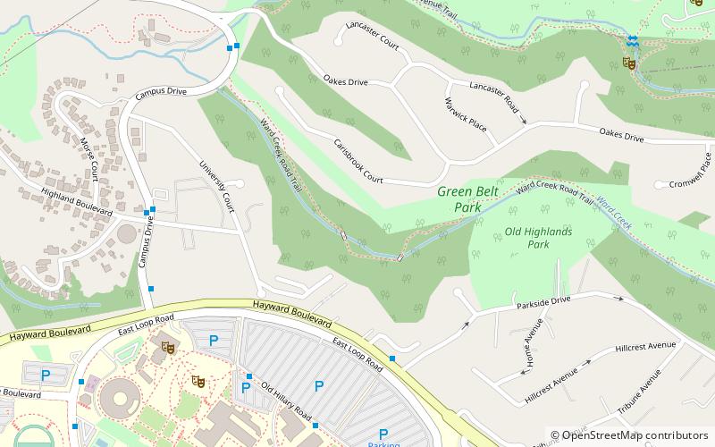 Memorial Park location map