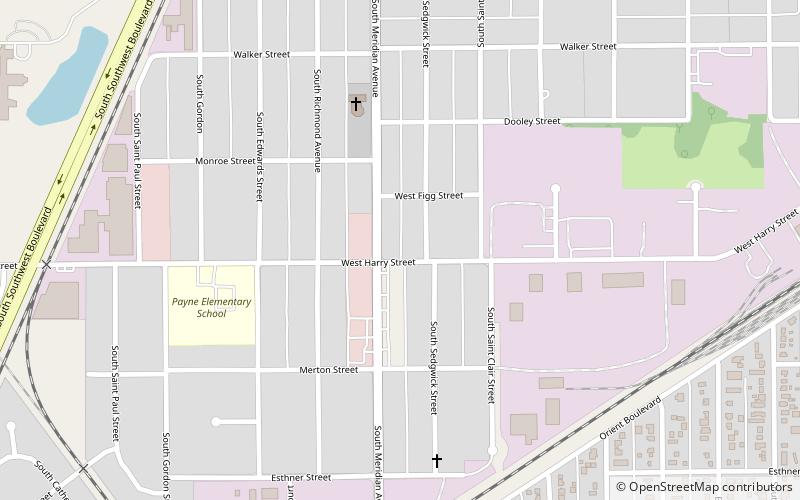 stanley aley wichita location map