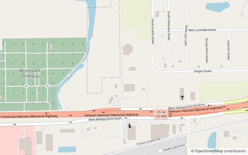 the cotillion wichita location map